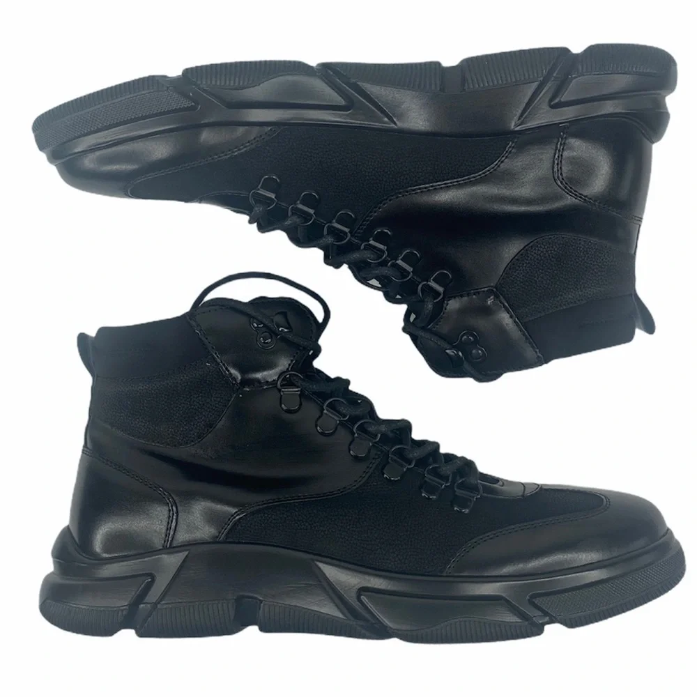 Kenneth Cole Reaction Black Micro Boot